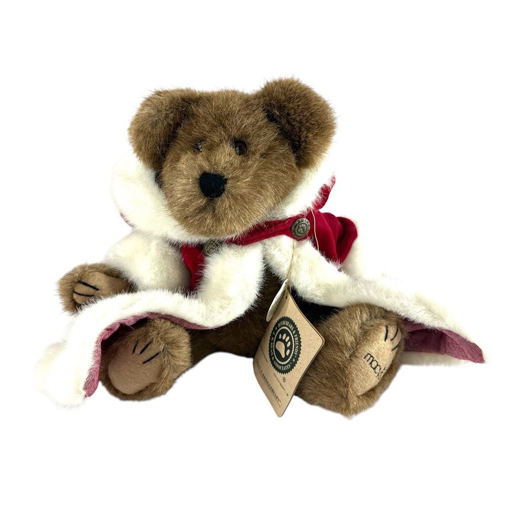 Boyds Bears Maci E. Kringlebeary 8” Plush Christmas Bear 94163MA w/ Tags - Picture 4 of 12